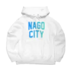 JIMOTOE Wear Local Japanの名護市 NAGO CITY Big Hoodie