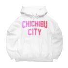 JIMOTOE Wear Local Japanの秩父市 CHICHIBU CITY ビッグシルエットパーカー