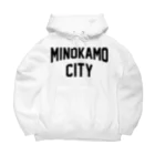 JIMOTOE Wear Local Japanの美濃加茂市 MINOKAMO CITY Big Hoodie