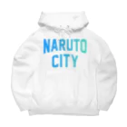 JIMOTOE Wear Local Japanの鳴門市 NARUTO CITY Big Hoodie