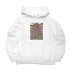 Math_Art（数学アート）のVoronoi-MonaLiza Big Hoodie