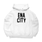 JIMOTOE Wear Local Japanの恵那市 ENA CITY Big Hoodie