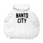 JIMOTOE Wear Local Japanの南砺市 NANTO CITY ビッグシルエットパーカー