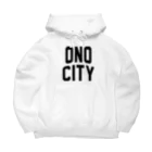 JIMOTOE Wear Local Japanの小野市 ONO CITY ビッグシルエットパーカー