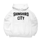 JIMOTOE Wear Local Japanの新城市 SHINSHIRO CITY ビッグシルエットパーカー