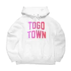 JIMOTOE Wear Local Japanの東郷町 TOGO TOWN ビッグシルエットパーカー