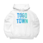 JIMOTOE Wear Local Japanの東郷町 TOGO TOWN ビッグシルエットパーカー