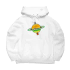 2Dうさぎの2Dうさぎ アナゴの惑星 Big Hoodie