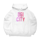 JIMOTOE Wear Local Japanの小城市 OGI CITY Big Hoodie