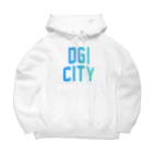 JIMOTOE Wear Local Japanの小城市 OGI CITY Big Hoodie