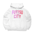 JIMOTOE Wear Local Japanの富津市 FUTTSU CITY Big Hoodie