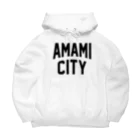 JIMOTO Wear Local Japanの奄美市 AMAMI CITY ビッグシルエットパーカー