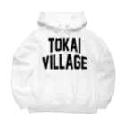 JIMOTOE Wear Local Japanの東海村 TOKAI TOWN ビッグシルエットパーカー