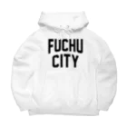 JIMOTOE Wear Local Japanの府中市 FUCHU CITY Big Hoodie