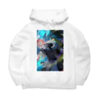 すのうてぃのanimal summon Big Hoodie