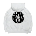 FMK-OのSHOWROOM DISC LOGO "BK" Big Hoodie