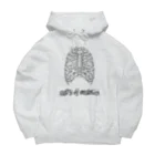 Culture Clubの[ Culture Club ] Culture Mind OverSized FOODIE② Big Hoodie