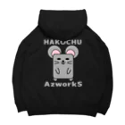 Ａ’ｚｗｏｒｋＳのハコチュウ（灰） Big Hoodie