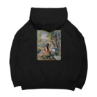 sadonousagiの＂名画＂ ルノワール / 牧草地 Big Hoodie