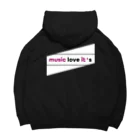 ラビッツマーケット＠音楽メディアの公式グッズのえむらび Big Hoodie