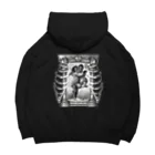 MAJESTY clothing.の肋骨 Big Hoodie