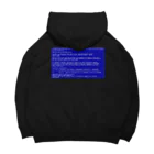 Ａ’ｚｗｏｒｋＳの一番コワいヤツ　ブルースクリーン Big Hoodie