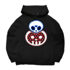 Ａ’ｚｗｏｒｋＳのどくろくんとどくろちゃん Big Hoodie