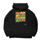 狸の遠吠えのたぬマズルチャレンジ Big Hoodie