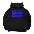 Ａ’ｚｗｏｒｋＳの一番コワいヤツ　ブルースクリーン Big Hoodie