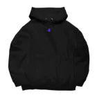 Coffee Penguin コーヒーペンギンのCoffee Penguin (Black × Purple) Big Hoodie