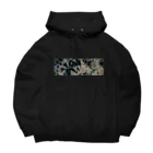 BRAIN ART RECORDSⒸのBRAIN ART RECORDS 2023 A/W WEB SHOP limited Product Big Hoodie