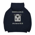 Ａ’ｚｗｏｒｋＳのハココアラ（灰） Big Hoodie