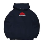 HI-IZURUの前も後ろもロゴロゴ、ビックシルエットパーカー Big Hoodie