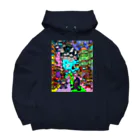 Ａ’ｚｗｏｒｋＳの宇宙人類皆兄弟 VERTICAL Big Hoodie