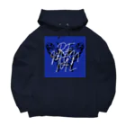 REMENTAL🦋のREMENTAL BLUE Big Hoodie