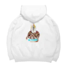 初代たまちゃんネイル練習場chのあくび王子🐸👑 (Prince Akubi.) Big Hoodie