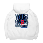 homareのウルフカットgirl Big Hoodie