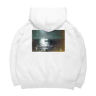 SAUNA FKI／サウナ福井の【DARK SEA×SAUNA FKI/日本海とサウナ福井】 Big Hoodie