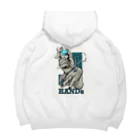 BLUE ²のhands Big Hoodie