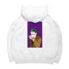 XioPurpleのXio Purple joker tattoo Big Hoodie