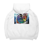 AkironBoy's_Shopのサボテンとサウナの融合 (Fusion of cactns and Sauna) Big Hoodie