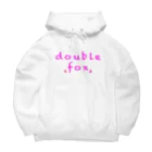 赤坂けーいち。のdouble fox Big Hoodie