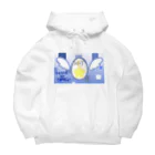 しずの@登録者400人突破☆の星の卵ロゴグッズ Big Hoodie