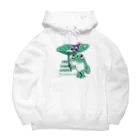 イラスト MONYAAT のオレサマガエル Big Hoodie