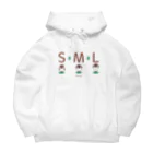 イラスト MONYAAT のスズメがちゅん SMLTシャツ Big Hoodie