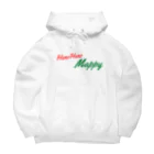 ハワイが大好きな女の子『HENOHENO MAPPY』のヘノヘノマッピー（フォントのみ） Big Hoodie