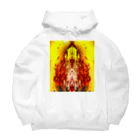 精霊電設の炎会 Big Hoodie