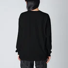 バッファ君  goods【近鉄バファローズ／1976-1996】の◉シンプルカラー【オレンジ】スタンダードポーズ Big Long Sleeve T-Shirt