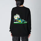 Sneakreamのチョコミントアイスクリームスニーカー Big Long Sleeve T-Shirt