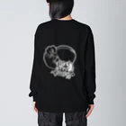 MAD Heartsの無名shark Big Long Sleeve T-Shirt